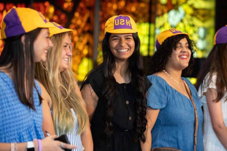 HSU Freshmen at Beanie Capping